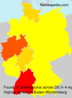 Surname Stathopoulos in Germany Surname Stathopoulos in Germany