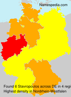 Surname Stavropoulos in Germany Surname Stavropoulos in Germany