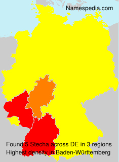 Surname Stecha in Germany Surname Stecha in Germany