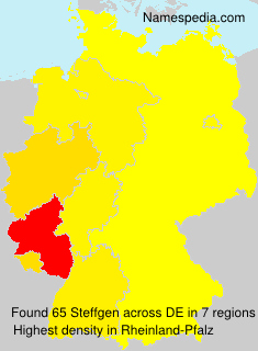 Surname Steffgen in Germany Surname Steffgen in Germany
