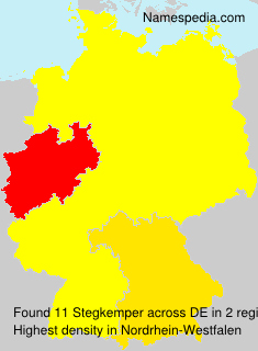 Surname Stegkemper in Germany Surname Stegkemper in Germany