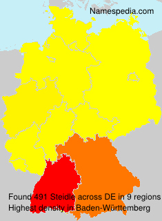 Surname Steidle in Germany Surname Steidle in Germany
