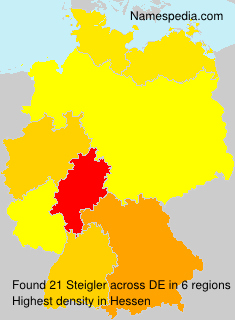 Surname Steigler in Germany Surname Steigler in Germany
