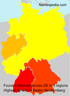 Surname Steixner in Germany Surname Steixner in Germany