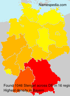 Surname Stengel in Germany Surname Stengel in Germany