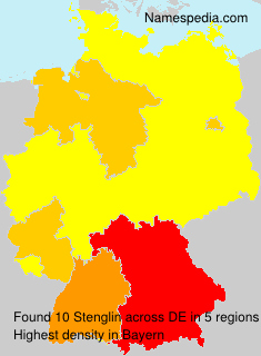 Surname Stenglin in Germany Surname Stenglin in Germany