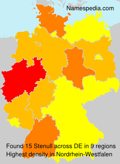 Surname Stenull in Germany Surname Stenull in Germany