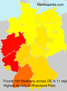 Surname Stephany in Germany Surname Stephany in Germany