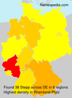 Surname Stepp in Germany Surname Stepp in Germany