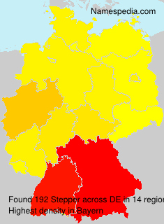 Surname Stepper in Germany Surname Stepper in Germany