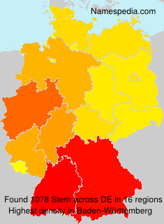 Surname Stern in Germany Surname Stern in Germany