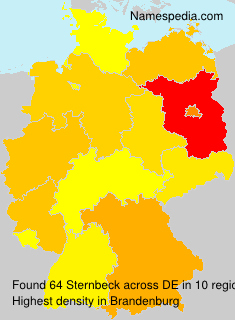 Surname Sternbeck in Germany Surname Sternbeck in Germany