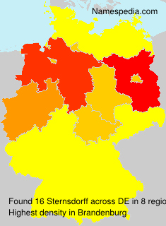 Surname Sternsdorff in Germany Surname Sternsdorff in Germany