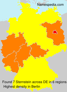Surname Sternstein in Germany Surname Sternstein in Germany