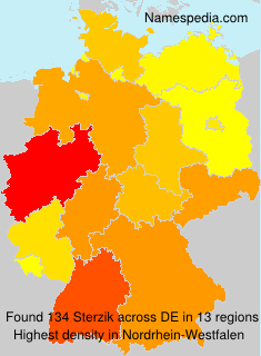 Surname Sterzik in Germany Surname Sterzik in Germany