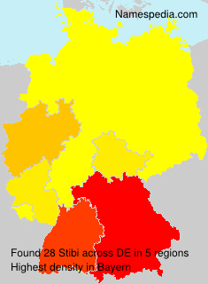 Surname Stibi in Germany Surname Stibi in Germany