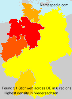 Surname Stichweh in Germany Surname Stichweh in Germany
