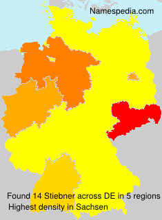 Surname Stiebner in Germany Surname Stiebner in Germany