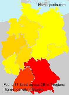 Surname Stiedl in Germany Surname Stiedl in Germany