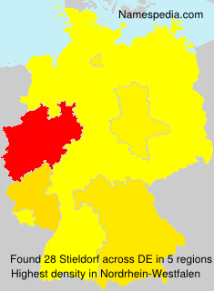 Surname Stieldorf in Germany Surname Stieldorf in Germany