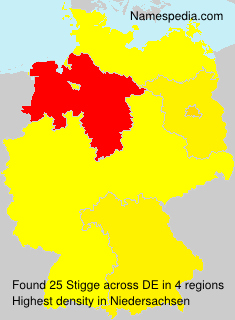 Surname Stigge in Germany Surname Stigge in Germany