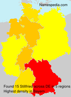 Surname Stillfried in Germany Surname Stillfried in Germany