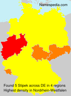 Surname Stipek in Germany Surname Stipek in Germany
