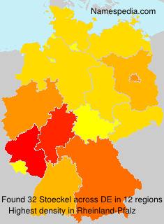 Surname Stoeckel in Germany Surname Stoeckel in Germany