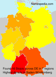 Surname Stojcic in Germany Surname Stojcic in Germany
