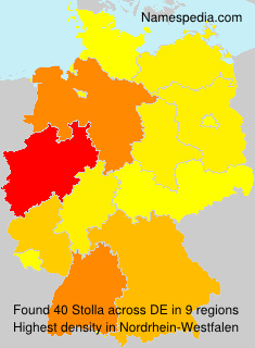 Surname Stolla in Germany Surname Stolla in Germany