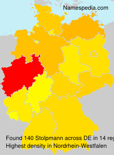 Surname Stolpmann in Germany Surname Stolpmann in Germany