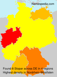 Surname Stopar in Germany Surname Stopar in Germany