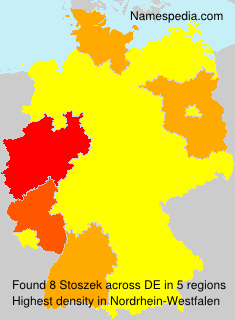 Surname Stoszek in Germany Surname Stoszek in Germany