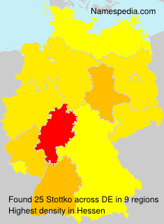 Surname Stottko in Germany Surname Stottko in Germany