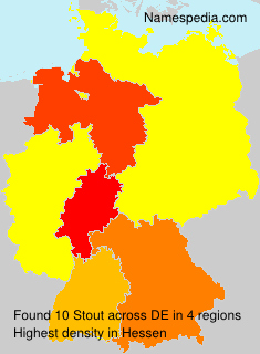 Surname Stout in Germany Surname Stout in Germany