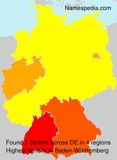 Surname Strahm in Germany Surname Strahm in Germany