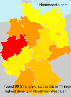Surname Strangfeld in Germany Surname Strangfeld in Germany