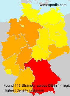 Surname Stransky in Germany Surname Stransky in Germany