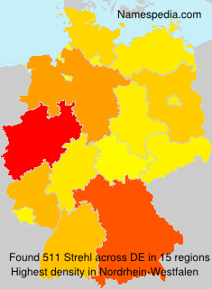 Surname Strehl in Germany Surname Strehl in Germany