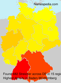 Surname Streicher in Germany Surname Streicher in Germany