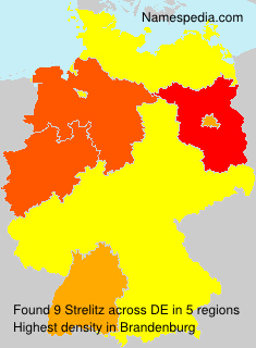 Surname Strelitz in Germany Surname Strelitz in Germany