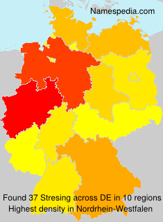 Surname Stresing in Germany Surname Stresing in Germany