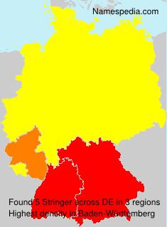Surname Stringer in Germany Surname Stringer in Germany