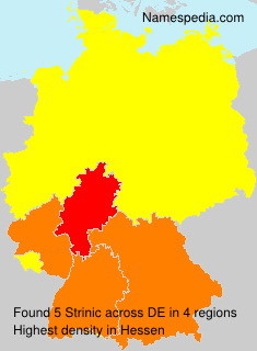 Surname Strinic in Germany Surname Strinic in Germany