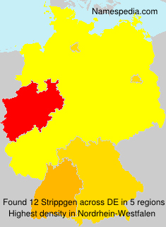 Surname Strippgen in Germany Surname Strippgen in Germany