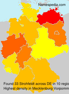 Surname Strohfeldt in Germany Surname Strohfeldt in Germany
