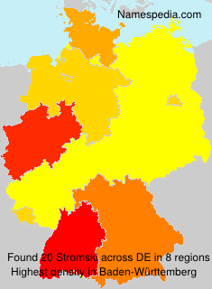 Surname Stromski in Germany Surname Stromski in Germany