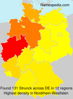 Surname Strunck in Germany Surname Strunck in Germany