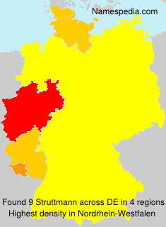 Surname Struttmann in Germany Surname Struttmann in Germany