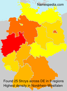 Surname Strzys in Germany Surname Strzys in Germany